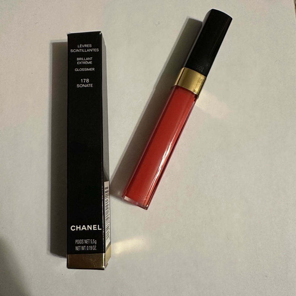 Chanel Glossimer Lip Gloss - Vibrant Red